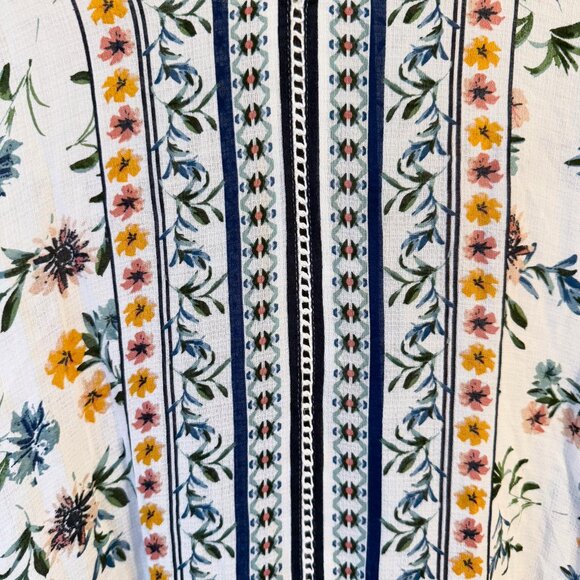 Lucky Brand Floral Maya Top - Picture 7 of 11